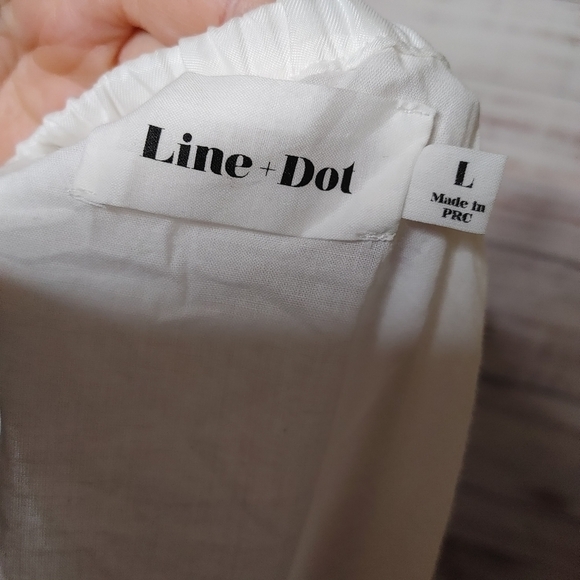 LINE & Dot Boho Crocheted Off Shoulder Dress - Picture 9 of 13